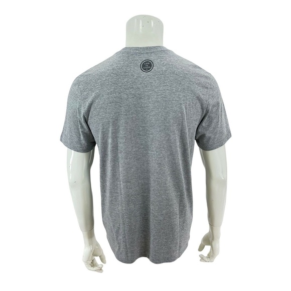 Life Is Good Crusher Tee Born To Ride Gray Heather Cotton Crewneck Mens Medium - Picture 8 of 11